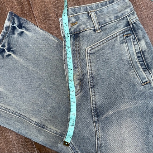 ROMWE Fairy Grung Flared Jeans Women’s XS 2 High Rise - Picture 6 of 12